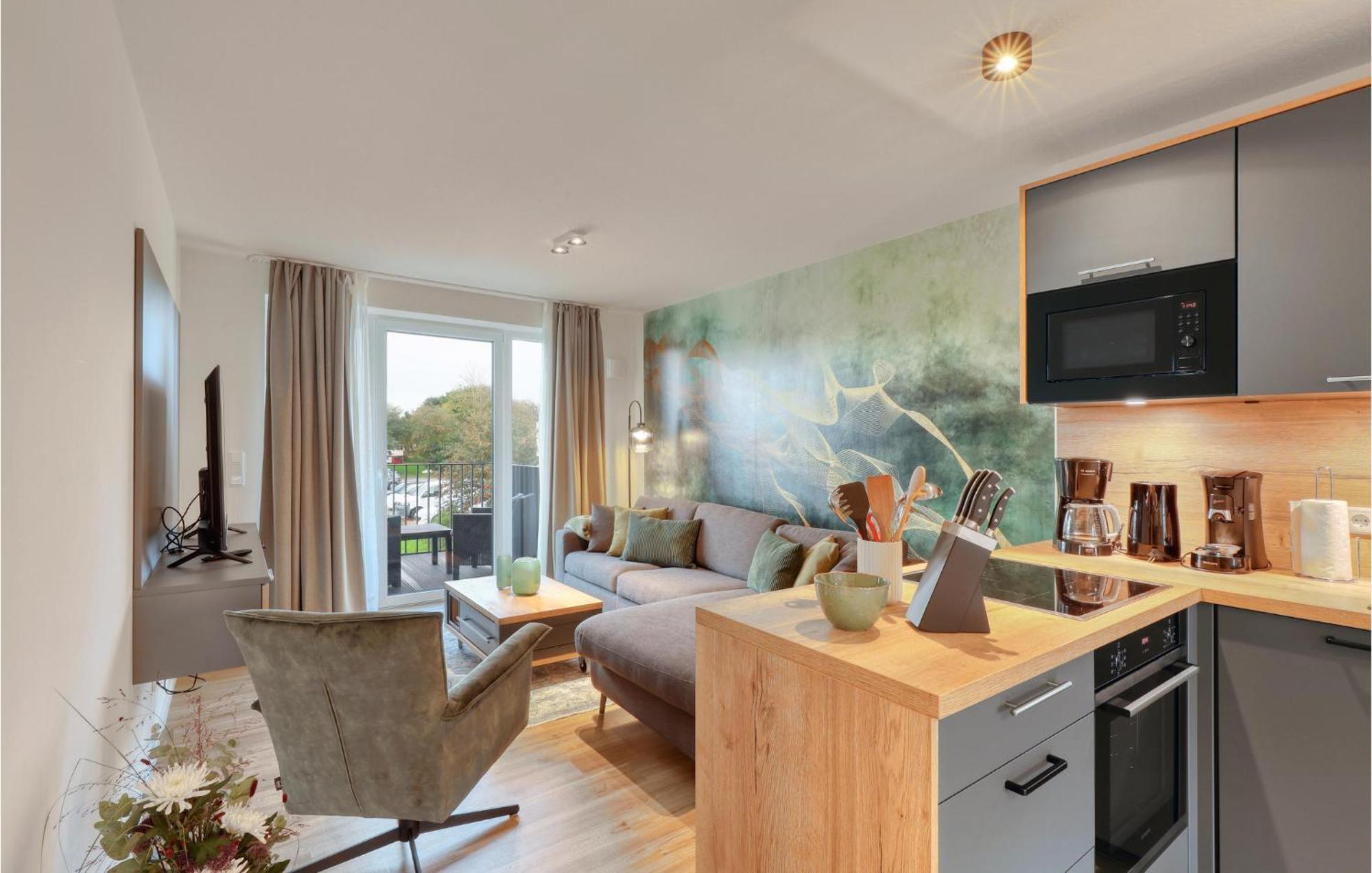 Beautiful Apartment In Nordstrand With Kitchen Eksteriør billede